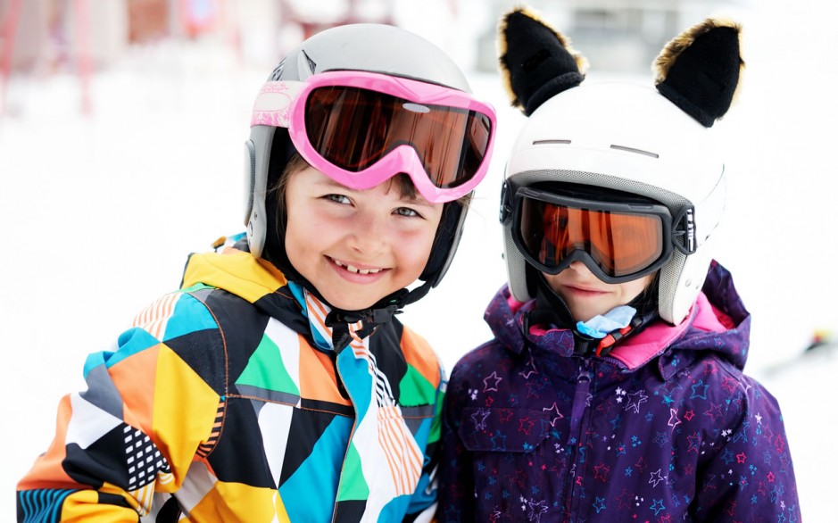 Kinder im Skikurs in Wagrain